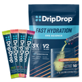 DripDrop Sunburst Variety Pack Electrolyte Powder, 8 oz sticks, 16 count R0
